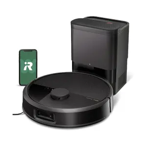 iRobot Roomba Max 715 Robot Vacuum Cleaner with AutoEmpty Dock Black 0.3 L 6000 mAh