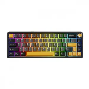 Беспроводная механическая клавиатура Marvo Titan 65 с тремя режимами подключения RGB подсветкой и поддержкой Hot-Swap
