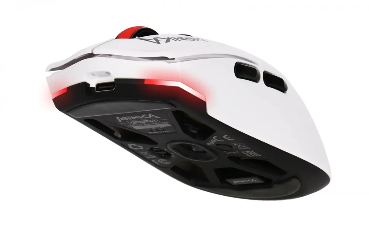 Monka GURU Wireless Gaming Mouse Pixart PAW3395 Photo 4