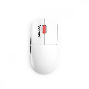 Игровая мышь Monka Prime G997W беспроводная белая PixArt PAW3395 26000 DPI