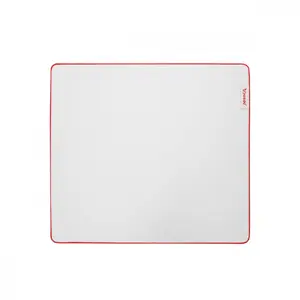 Игровой коврик для мыши Monka Zowa L G62 WH белый 450 x 400 x 3.5 мм тканевый с резиновым основанием для оптических сенсоров