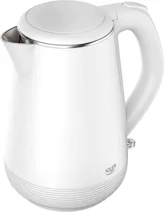 Adler AD1361W elektriskā tējkanna ar 1.0L ietilpību