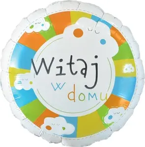 GoDan Фольгированный шар Witaj w domu
