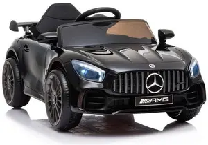 Электрический детский автомобиль Mercedes AMG GT R от LEAN Sport, черный