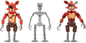 Usorteret FNAF Endo-Series 3-in-1 figūra Foxy