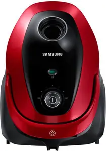 Samsung VC07M25E0WR Cilindra putekļu sūcējs Sausā 750W 2.5L Putekļu maiss Sarkans