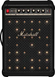 Marshall Bromley 450 Black And Brass Bluetooth колонка 400Вт AUX RCA USB-C FLAC Караоке 40ч