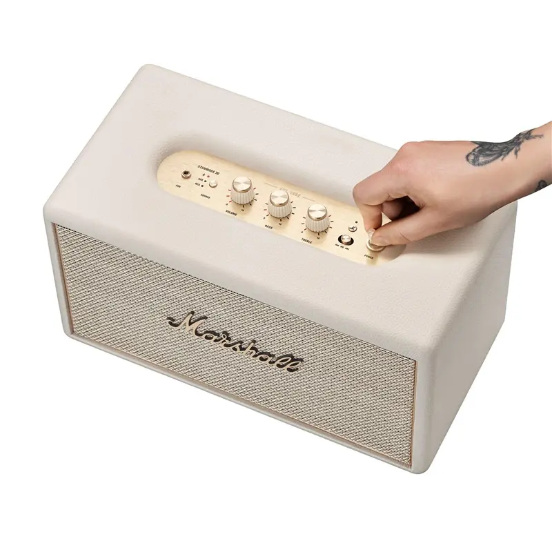 Marshall Stanmore IV Cream Bluetooth Speaker Photo 3