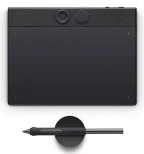 Wacom Intuos Pro Small 2025 Graphic Tablet Black 187 x 105 mm USB Bluetooth Pen Input
