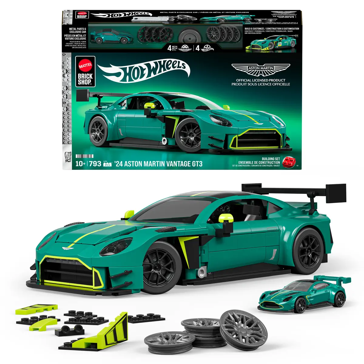 MATTEL Brick Shop Hot Wheels `24