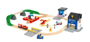 Ravensburger Rescue Team Train Set būvēšanas komplekts 44 detaļas minimālais vecums 3 gadi