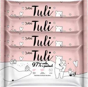 Влажные салфетки для детей Luba Tuli 4x60 шт