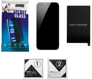 GrizzGlass Matte Privacy Tempered Glass SecretGlass for Vivo X500