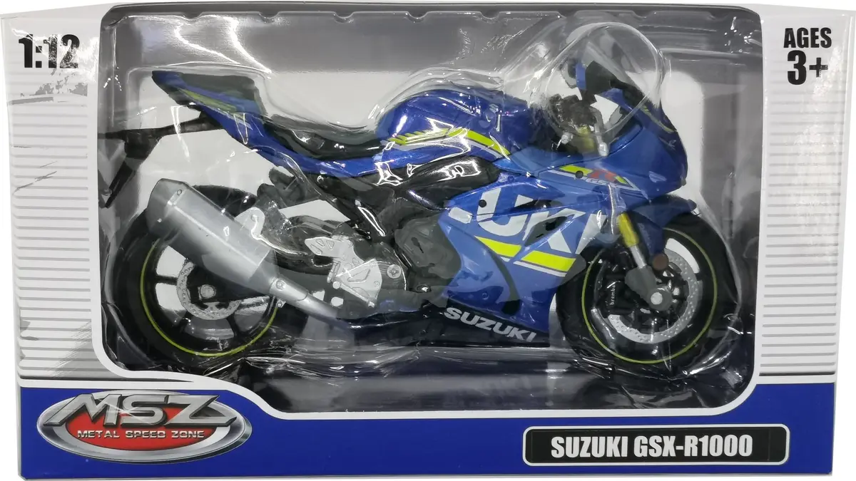 Scale75 SUZUKI GSR-R1000 Leti motocikla modelis
