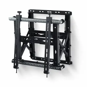 StarTech Video Wall TV Mount for up to 70-inch and 70kg Displays Landscape Portrait Orientation Kickstand Design Six-Point Adjustments Black