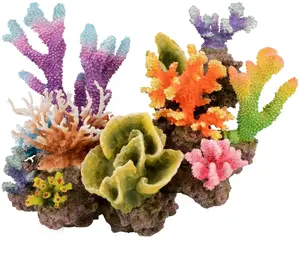 Terra Natura Aqua Natura akvārija dekorācija daudzkrāsains koraļlis 45cm