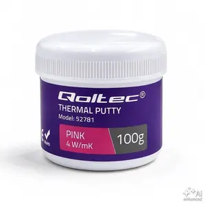 Thermal Grease Qoltec 4W/m-K 100g Pink