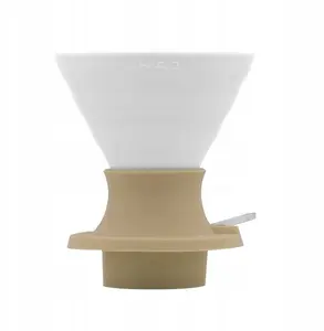 HARIO Immersion Switch Jasmine White V60-02 keramikas pilienu kafijas automāts un filtri
