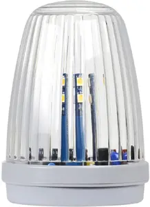 Relpol Proxima LED Warning Light with Antenna 433.92 MHz 12-24V AC/DC and 230V AC White Housing Yellow Light