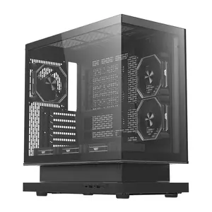 Darkflash F1 Computer Case Midi Tower Black with 6 ARGB Fans