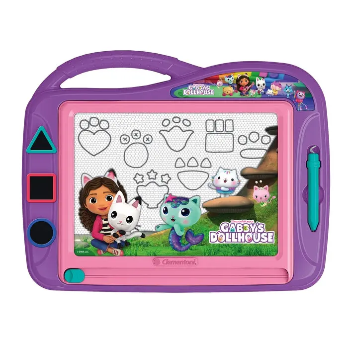 Clementoni Magnetic Board Gabby's Dollhouse Drawing Board Photo 3