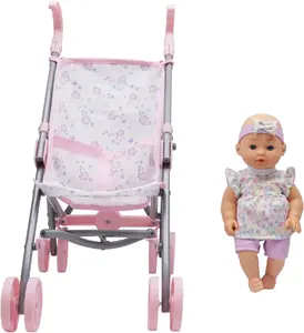Happy Friend Teresa Doll with Stroller Set 30cm