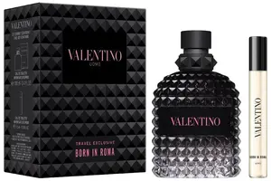 VALENTINO Born In Roma Uomo Fragrance Set with 100ml Eau de Toilette and 15ml Miniature