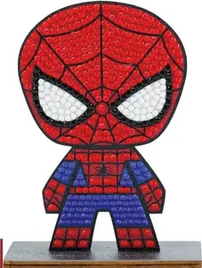Epee CRAFT Buddy CAFGR-MCU001 Childrens diamond painting kit Spiderman 2D minimum age 6 years multicolour