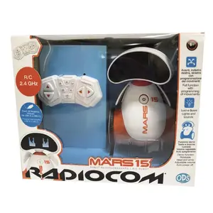 RADIOCOM MARS 15 Rotaļlietas robots plastmasas ar baterijām daudzkrāsu