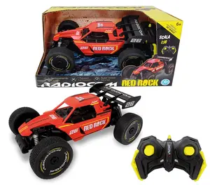 RADIOCOM Red Rock RC rotaļu automašīna plastmasas ar baterijām