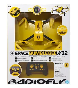 RADIOFLY SPACE BUMBLE BEE 32 Radio Controlled Toy Drone Plastic Battery Powered Various Colours