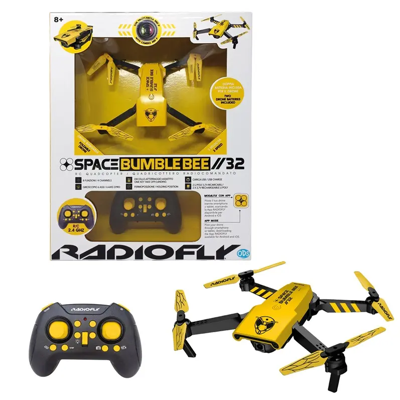 RADIOFLY SPACE BUMBLE BEE 32 Radio Controlled Toy Drone Photo 2