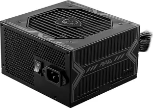 MSI MAG A550BN ATX Baroklis 550W 80 Plus Bronze 120mm Ventilators Melns