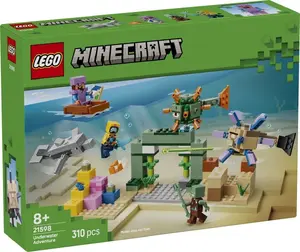 LEGO Minecraft Podwodna przygoda 21598 construction toy set
