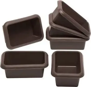 Lurch 85078 Bread pan Silicone Brown Non-stick 6 pcs