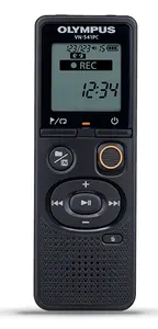 Диктофон OM System VN-541PC Встроенная память Черный 1570 ч Время записи USB интерфейс