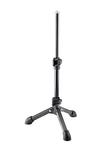 König & Meyer 23150-100-55 Straight Microphone Stand Tripod Base Black Height 23-43 cm Weight 400 g