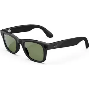 Google Ray-Ban Meta SK-1001202-01 Viedās brilles 32 GB Bluetooth Wi-Fi Iebūvēta kamera Melnas