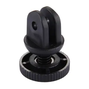 Puluz mini stiprinājums ar 1/4 collas vītni ekšn kamerām PU212 plastmasa metāls 3.9 mm atvere 2.2 mm diametrs
