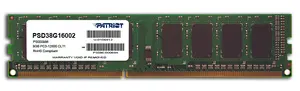PATRIOT Signature Line PSD38G16002 Atmiņas modulis 8 GB 1 x 8 GB DDR3 1600 MHz 240-pin DIMM CL11