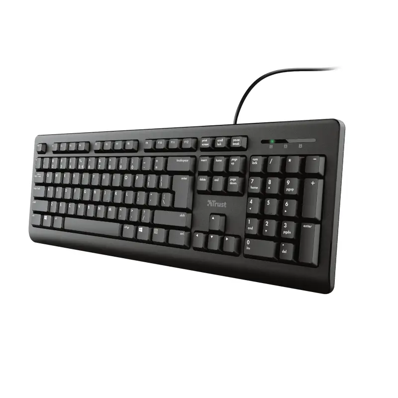 Trust Primo Keyboard USB German Black Photo 2
