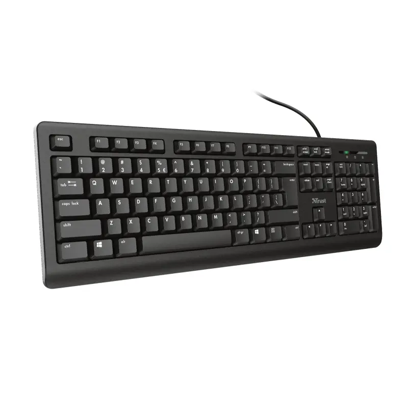 Trust Primo Keyboard USB German Black Photo 7