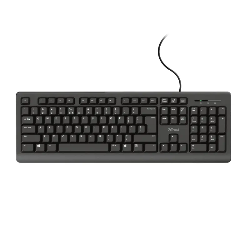 Trust Primo Keyboard USB German Black Photo 9