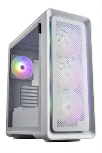 FSP CUT593P Datora korpuss Full Tower Balts ARGB ATX Micro ATX Mini-ITX