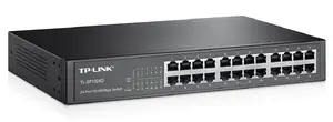 TP-Link TL-SF1024D Неуправляемый коммутатор Fast Ethernet с 24 портами и коммутационной способностью 4.8 Гбит/с