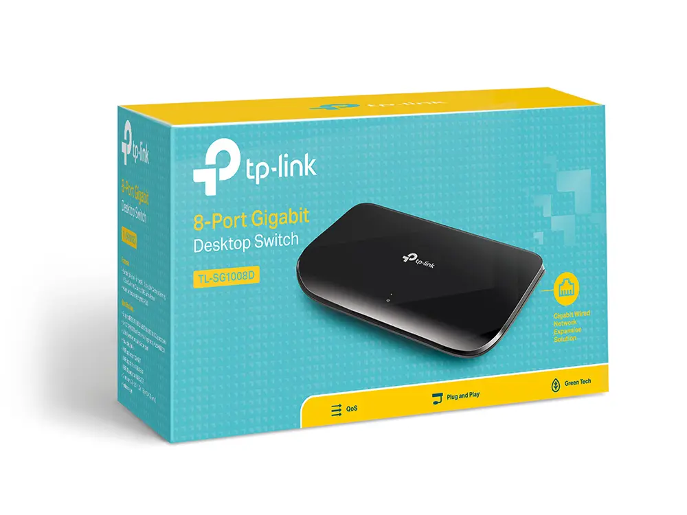 Сетевой коммутатор TP-Link TL-SG1008D 8 портов Gigabit Photo 7