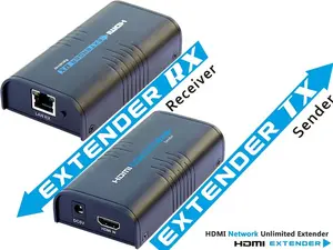 ATEN HDMI pagarinātājs līdz 120m caur LAN IP tīklu Full HD 1080p atbalsts