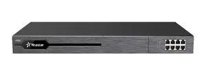 Yeastar P560 IP PBX система телефонной связи 200 пользователей Gigabit Ethernet черный 1U