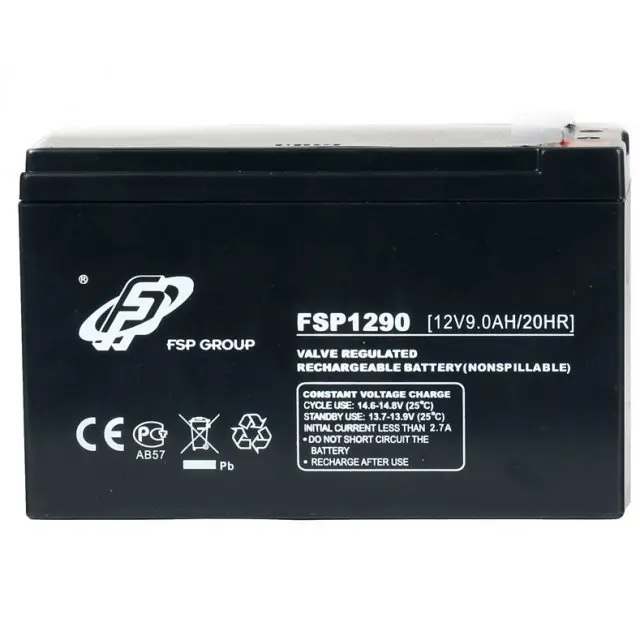 FSP 12V9Ah Аккумулятор для ИБП 12В 9Ач Photo 3