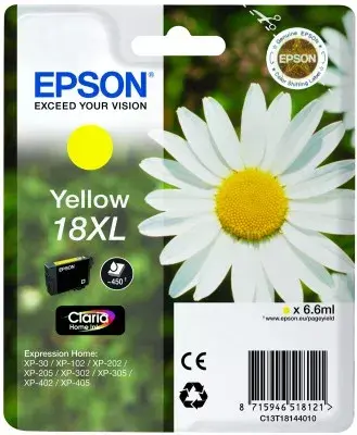 Картридж Epson Singlepack 18XL Claria Home Желтый Photo 2